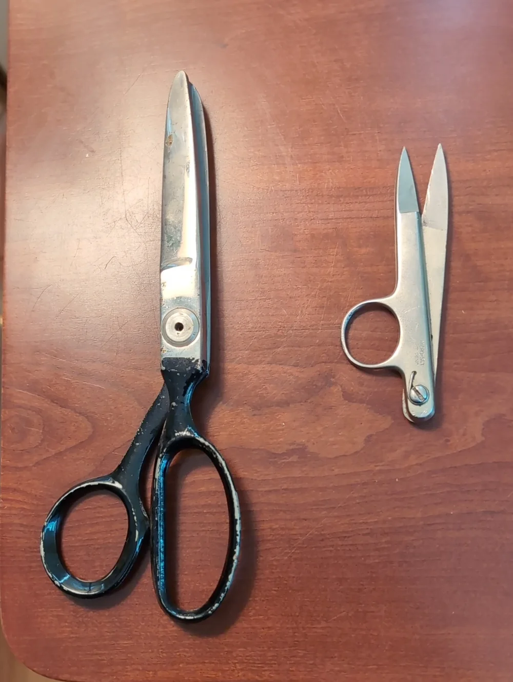Vintage Sewing Supplies: Case Xx Pinking Shears, Seam Binding, Needle Books, Etc